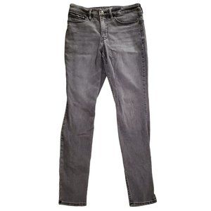 Athleta Women's Sculptek Ultra Skinny Grey Wash Jean Size 8 Stretch Carbon Wash